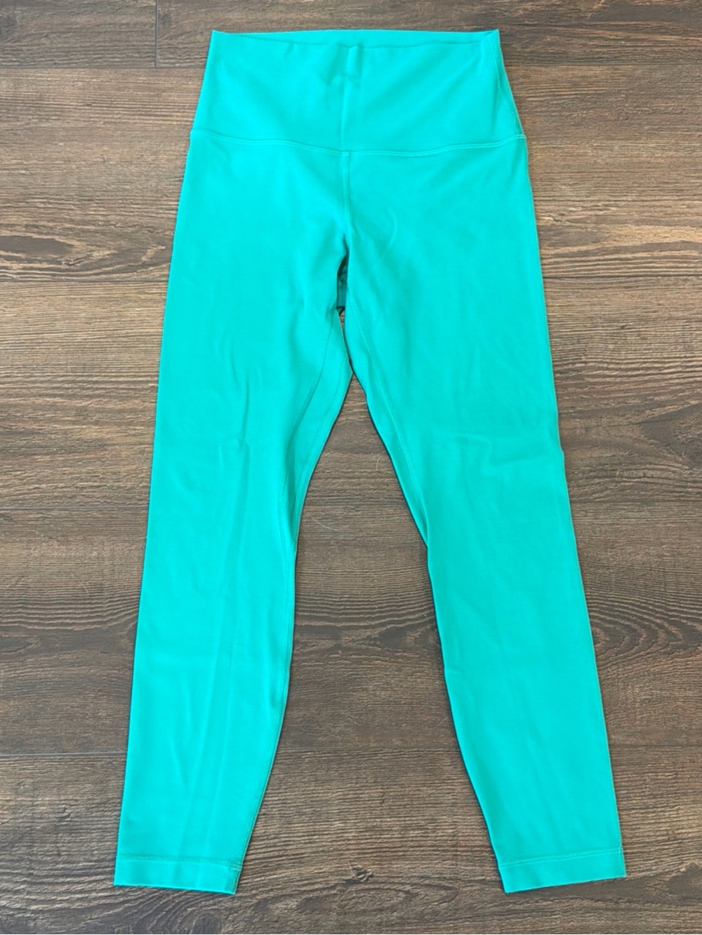 Lululemon High-Waist Teal Cascadia Green 25” Align Leggings size 6